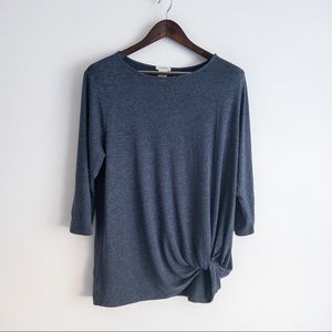 Matty M Twist Front Sweater